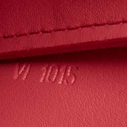 Pre Owned Louis Vuitton Fuschia Monogram Vernis Lexington Pochette 