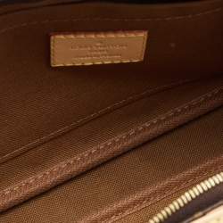 Pre Owned Louis Vuitton Khaki Monogram Canvas Multi Pochette Accessories Bag