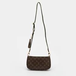 Pre Owned Louis Vuitton Khaki Monogram Canvas Multi Pochette Accessories Bag