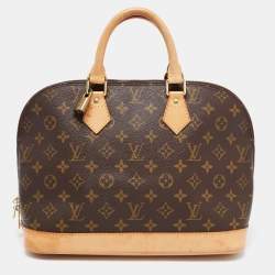 Louis Vuitton Aurore Shiny Monogram Canvas and Leather Alma PM Bag Louis  Vuitton | The Luxury Closet