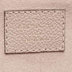 Pre Owned Louis Vuitton Bicolor Monogram Empriente Leather Patit Palais Bag