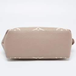 Pre Owned Louis Vuitton Bicolor Monogram Empriente Leather Patit Palais Bag