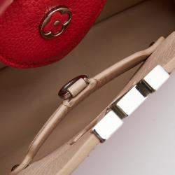 مملوكة مسبقًا Louis Vuitton Red Taurillon Leather Capucines BB Bag