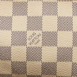 Pre Owned Louis Vuitton Damier Azur Canvas Mini Pochette Accessoires