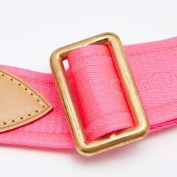 Pre Owned حقيبة لوي فيتون صنبروست إصدار محدود دنيم مونوغرامي أخضر اومبري متوسطة 