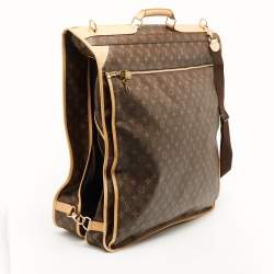Pre Owned Louis Vuitton Monogram Canvas Garment Cover Bag