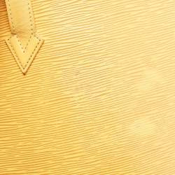 Pre Owned Louis Vuitton Tassil Yellow Epi Leather Saint Jacques PM Bag