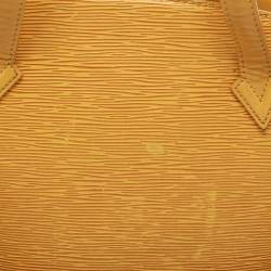Pre Owned Louis Vuitton Tassil Yellow Epi Leather Saint Jacques PM Bag