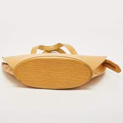 Pre Owned Louis Vuitton Tassil Yellow Epi Leather Saint Jacques PM Bag