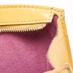 Pre Owned Louis Vuitton Tassil Yellow Epi Leather Saint Jacques PM Bag