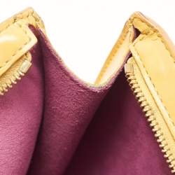 Pre Owned Louis Vuitton Tassil Yellow Epi Leather Saint Jacques PM Bag