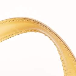 Pre Owned Louis Vuitton Tassil Yellow Epi Leather Saint Jacques PM Bag