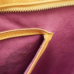 Pre Owned Louis Vuitton Tassil Yellow Epi Leather Saint Jacques PM Bag