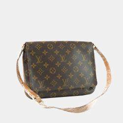 LOUIS VUITTON Kimono Monogram Calfskin Tote Bag Aurore-US