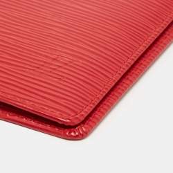 Louis Vuitton Red Epi Leather Pocket Organizer