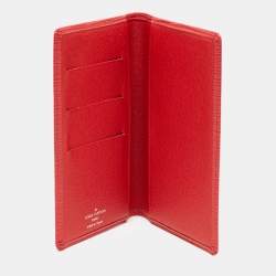 Louis Vuitton Red Epi Leather Pocket Organizer