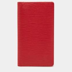 Louis Vuitton epi red leather French Purse wallet – My