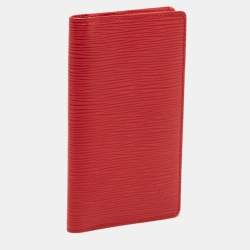Louis Vuitton Red Epi Leather Pocket Organizer