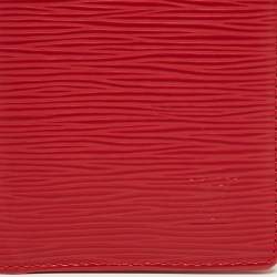 Louis Vuitton Red Epi Leather Pocket Organizer
