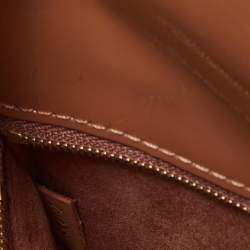 Pre Owned Louis Vuitton Velours Vernis Monceau BB Bag