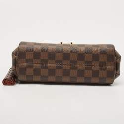 Pre Owned Louis Vuitton Damier Ebene Canvas Croisette Bag