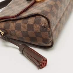 Pre Owned Louis Vuitton Damier Ebene Canvas Croisette Bag
