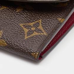 Louis Vuitton Fuchsia Monogram Canvas Emilie Wallet