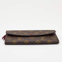 Louis Vuitton Fuchsia Monogram Canvas Emilie Wallet