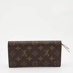 Louis Vuitton Fuchsia Monogram Canvas Emilie Wallet