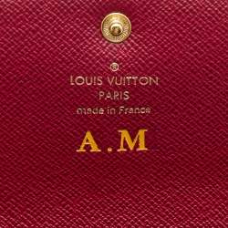 Louis Vuitton Fuchsia Monogram Canvas Emilie Wallet
