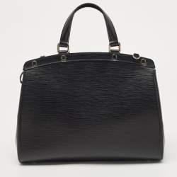 Pre Owned Louis Vuitton Black Epi Leather Brea GM Bag