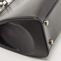 Pre Owned Louis Vuitton Black Epi Leather Brea GM Bag