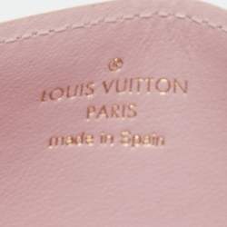 Pre Owned Louis Vuitton Damier Ebene Caissa Card Holder