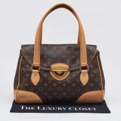 مملوكة مسبقًا حقيبة لوي فيتون بيفرلي كانفاس مونوغرامي GM