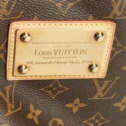 Pre Owned Louis Vuitton Monogram Canvas Galliera GM Bag
