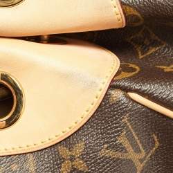 Pre Owned Louis Vuitton Monogram Canvas Galliera GM Bag