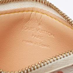 Louis Vuitton White Monogram Multicolore Canvas Key Pouch