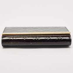 Pre Owned Louis Vuitton Amarante Monogram Vernis Ana Clutch Bag