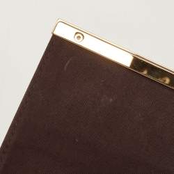 Pre Owned Louis Vuitton Amarante Monogram Vernis Ana Clutch Bag