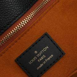 Pre Owned Louis Vuitton Black Monogram Empreinte Leather On The Go GM Bag