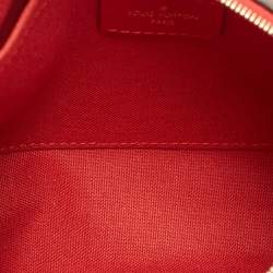 Pre Owned Louis Vuitton Cherry Monogram Canvas Pallas Chain Clutch
