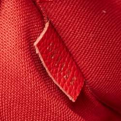 Pre Owned Louis Vuitton Cherry Monogram Canvas Pallas Chain Clutch
