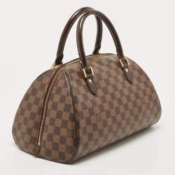 Pre Owned Louis Vuitton Damier Ebene Canvas Ribera MM Bag