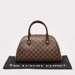 Pre Owned Louis Vuitton Damier Ebene Canvas Ribera MM Bag