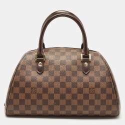 Pre Owned Louis Vuitton Damier Ebene Canvas Ribera MM Bag