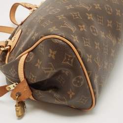 Pre Owned Louis Vuitton Canvas Monogram Montorgueil PM Bag