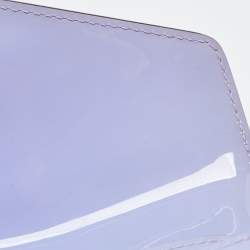 Pre Owned Louis Vuitton Lilac Vernis Leather Monceau BB Bag