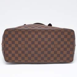 Pre Owned Louis Vuitton Damier Ebene Canvas Hampstead MM Bag