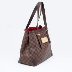 Pre Owned Louis Vuitton Damier Ebene Canvas Hampstead MM Bag