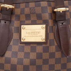 Pre Owned Louis Vuitton Damier Ebene Canvas Hampstead MM Bag